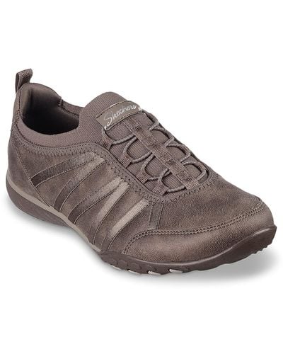 Skechers Relaxed Fit Breathe-easy Remember Me Sneaker - Brown