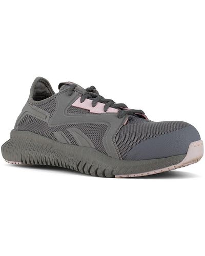 Reebok Flexagon 3.0 Composite Toe Work Sneaker - Gray