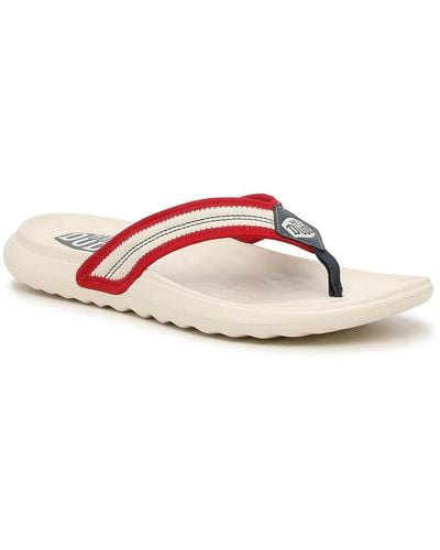Hey Dude Myers Americana Flip Flop - Red