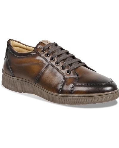 Sandro Moscoloni Wes Sneaker In Tan At Nordstrom Rack - Brown