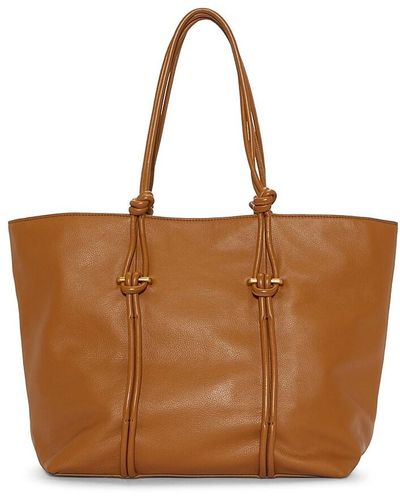 Vince Camuto Lynne Leather Tote - Brown