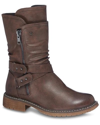 Gc Shoes Brandy Riding Boot - Brown