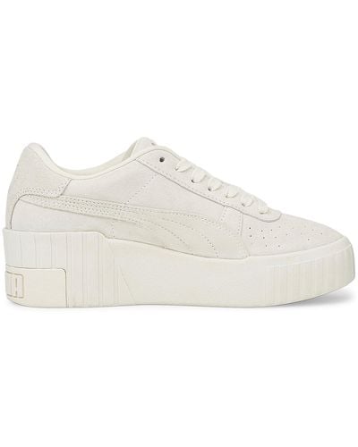 PUMA Cali Wedge Sneaker - White