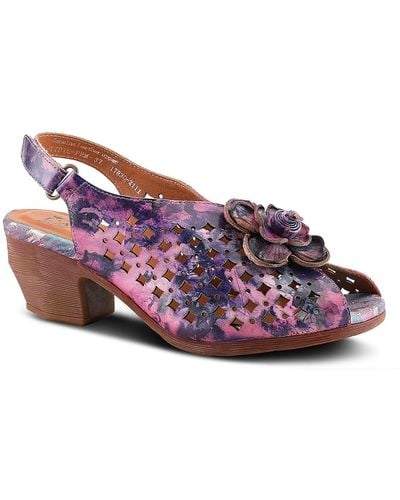 Spring Step Lovella Sandal - Purple