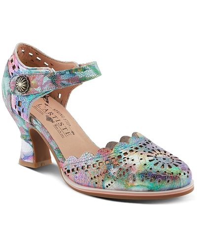 Spring Step Luxe Pump - Blue