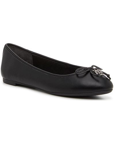 80's Black and White Flat Mary Janes by Sam & Libby
