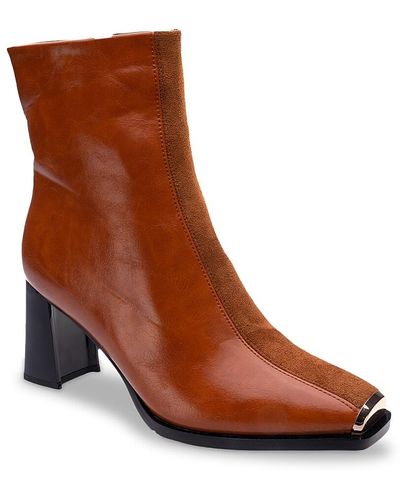 Ninety Union Tempo Bootie - Brown