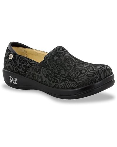 Alegria Keli Work Slip-on - Black