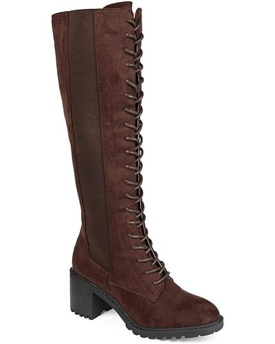 Journee Collection Jenicca Extra Wide Calf Boot - Brown