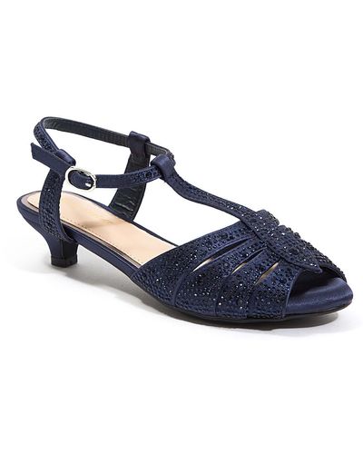 Lady Couture Betty Sandal - Blue