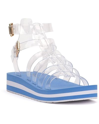 Jessica Simpson Bimala Platform Sandal - Blue