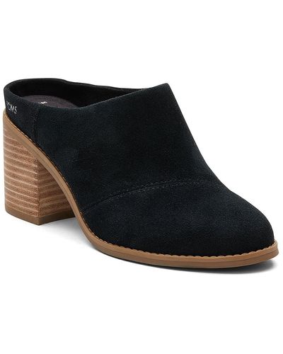 TOMS Evelyn Mule - Black