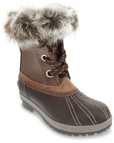 London Fog Milly Snow Boot - Brown