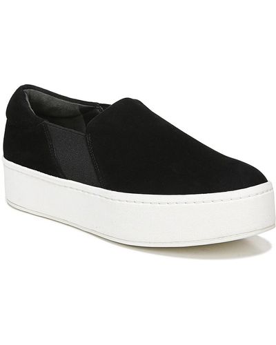 Vince Warren Platform Slip-on Sneaker - Black