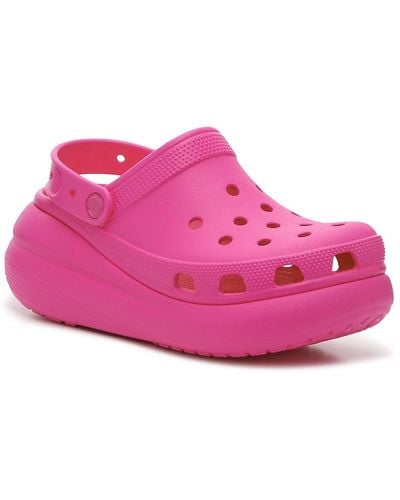 Crocs™ Classic Crush Platform Clog - Pink
