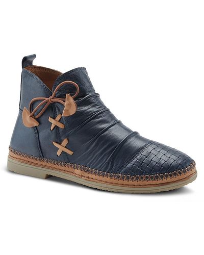 Spring Step Pomeroy Bootie - Blue