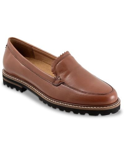 Trotters Fayth Loafer - Brown