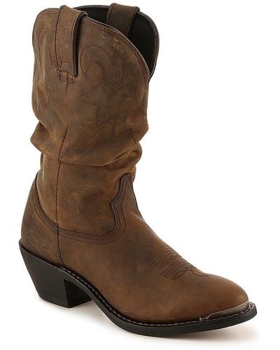 Durango Slouch Cowboy Boot - Brown