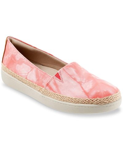 Trotters Accent Espadrille Slip-on - Pink