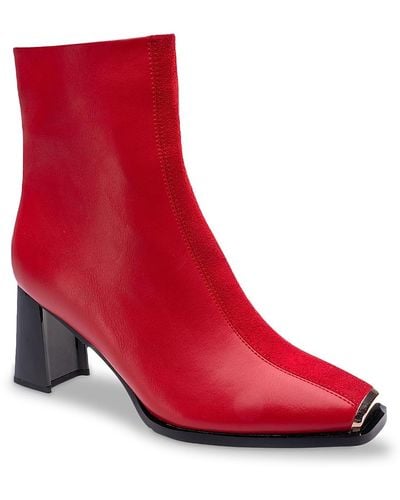 Ninety Union Tempo Bootie - Red