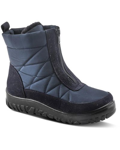 Flexus by Spring Step Lake Effect Snow Boot - Blue