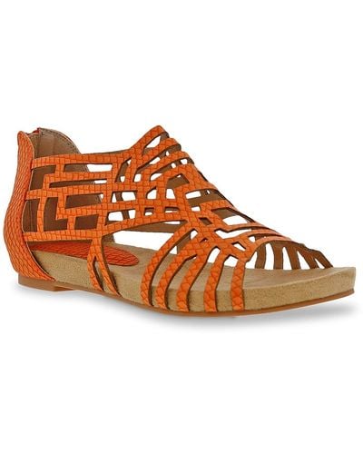 Bellini Nazareth Wedge Sandal - Orange