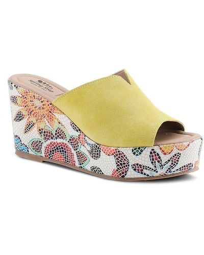 Spring Step Laylani Wedge Sandal - Multicolor