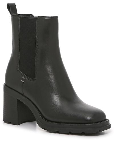 Crown Vintage Dilana Platform Chelsea Boot - Black