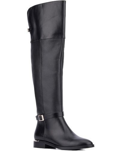 TORGEIS Coral Over-the-knee Boot - Black