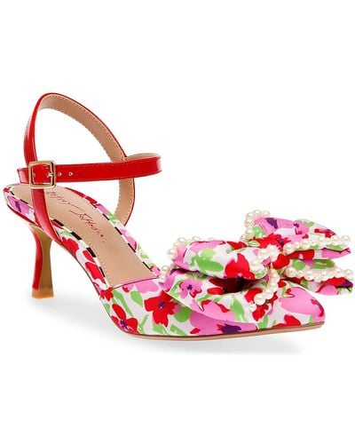 Betsey Johnson Emely Pump - Red