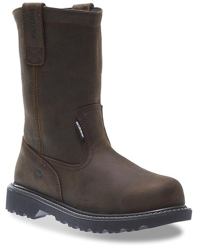 Wolverine Floorhand Wellington Work Boot - Brown