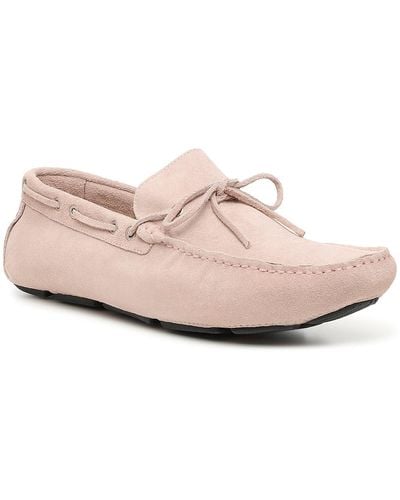 Mercanti Fiorentini 7882 Moc Toe Driving Loafer - Pink