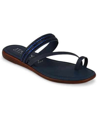 Italian Shoemakers Mavis Sandal - Blue