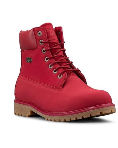 lugz red boots