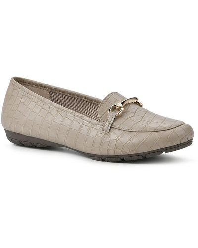 White Mountain Glowing Loafer - Gray