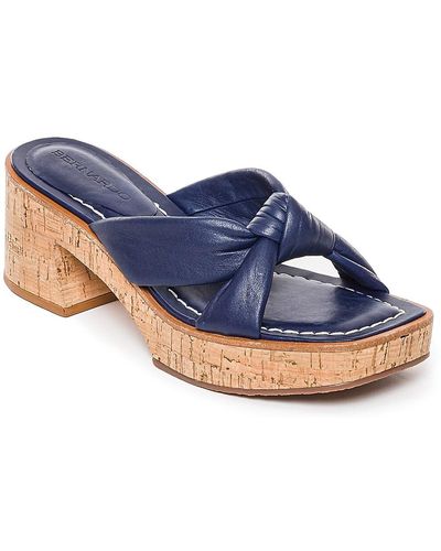 Bernardo Jolie Platform Sandal - Blue