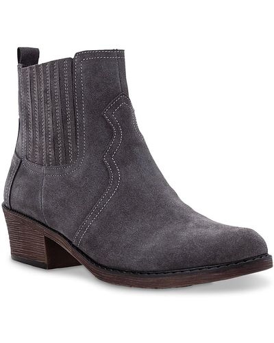 Propet Reese Western Bootie - Gray