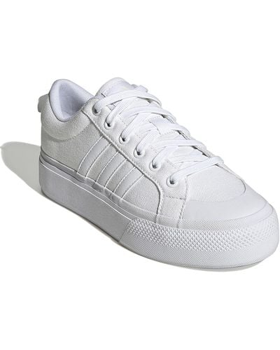 adidas Bravada 2.0 Platform Sneaker - White