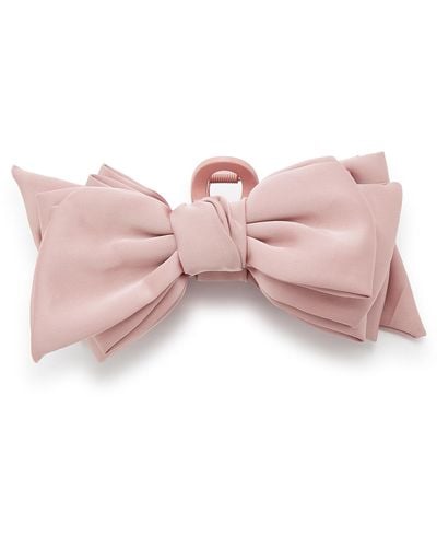Kelly & Katie Bow Hair Clip - Pink