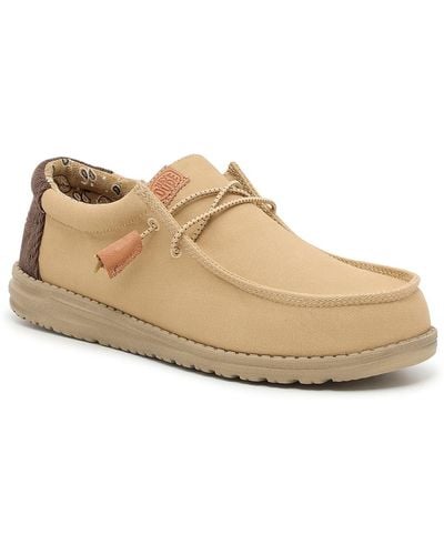 Hey Dude Wally Slip-on Sneaker - Natural