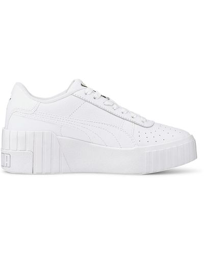 PUMA Cali Wedge Sneaker - White