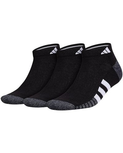 adidas Cushioned 3.0 No Show Socks - Black