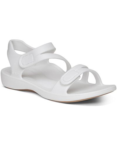 Aetrex Jillian Sport Sandal - White