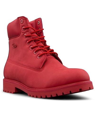 lugz red boots