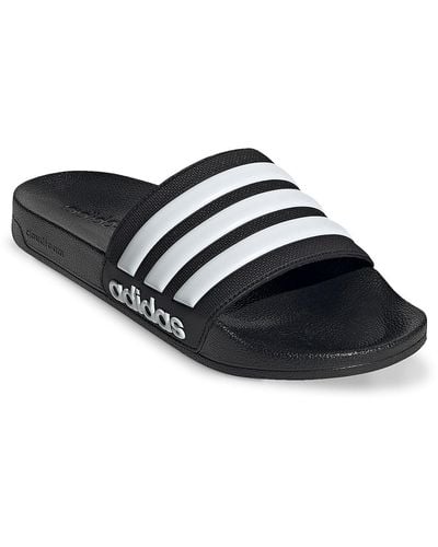 adidas Adilette Shower Slide Sandal - Black