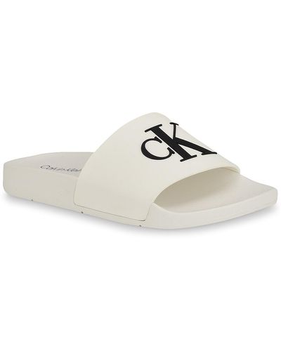 Calvin Klein Arin Slide Sandal - White