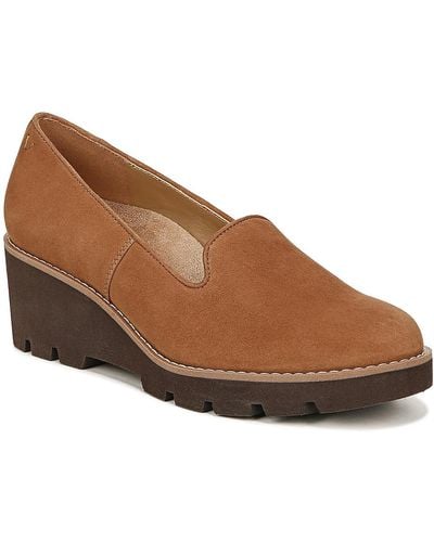 Vionic Willa Wedge Loafer - Brown