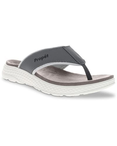 Propet Travelactiv Sandal - Gray