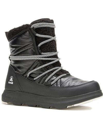 Kamik Leapull Snow Boot - Black