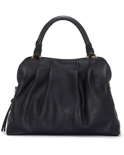 Vince Camuto Eriel Leather Satchel - Black